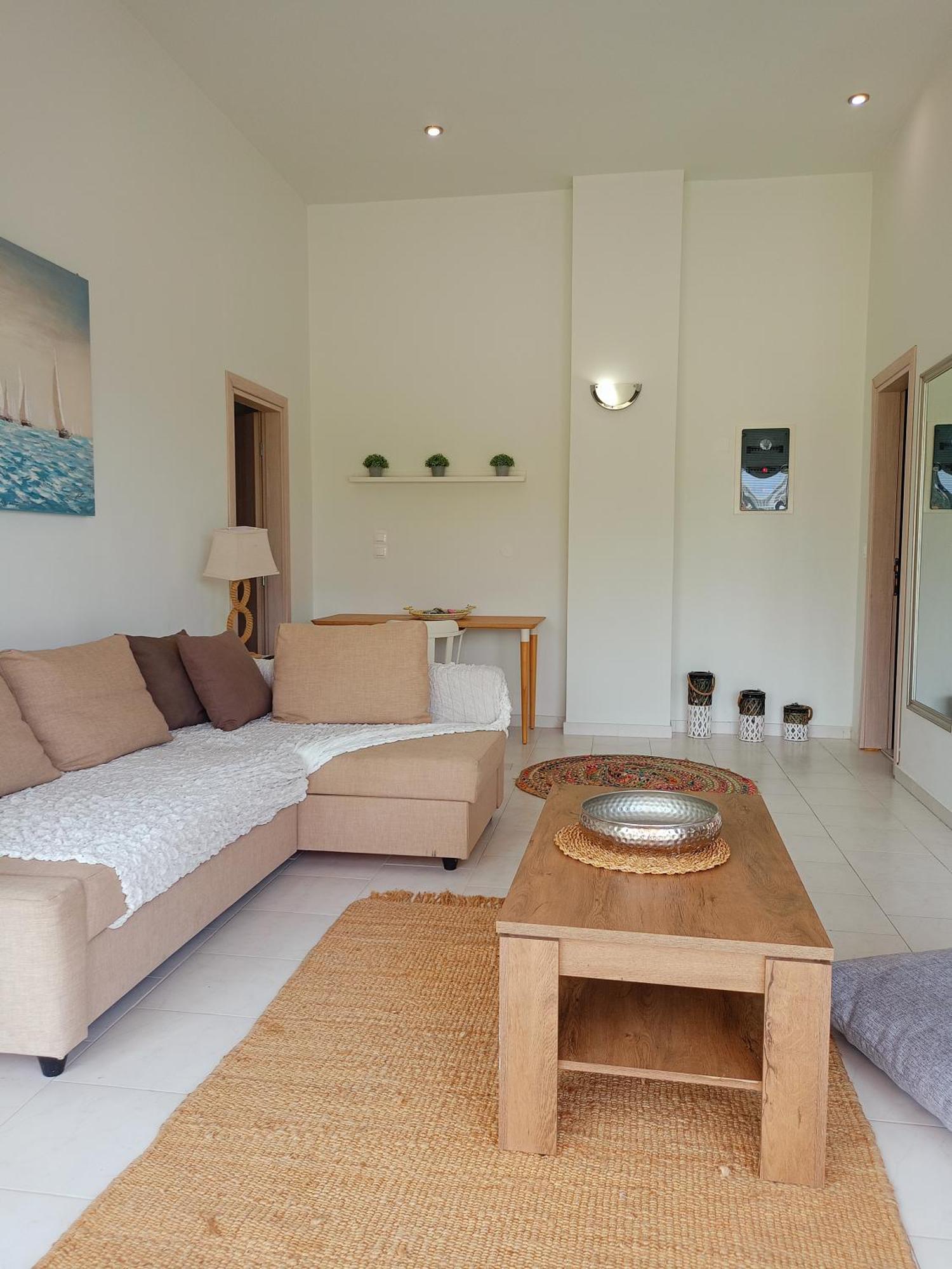 Spacious Beach House Theologos Exteriör bild